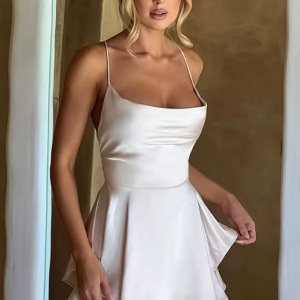 Enterizo lazado en espalda